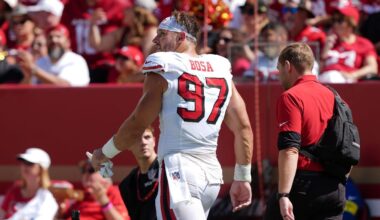 Sources - 49ers' Nick Bosa has torn ACL, done for season