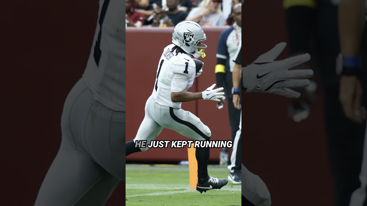 Tre Tucker Was the RAIDERS’ Bright Spot… 3 Touchdowns! 🔥 #tretucker #lasvegasraiders #raiders #nfl