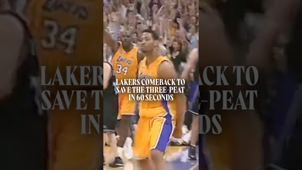 How the Lakers Turned Game 4 into a Legendary Comeback