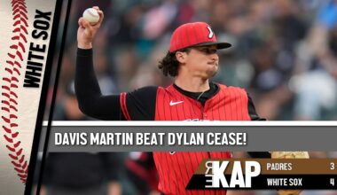REKAP: ⚾️ Chicago White Sox 4-3 win over San Diego Padres. ‘Davis Martin beat Dylan Cease!’