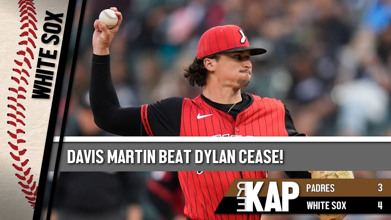REKAP: ⚾️ Chicago White Sox 4-3 win over San Diego Padres. ‘Davis Martin beat Dylan Cease!’