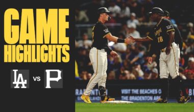 Buccos Offense Scores Nine in Win | Dodgers vs. Pirates Game Highlights (9/2/25)