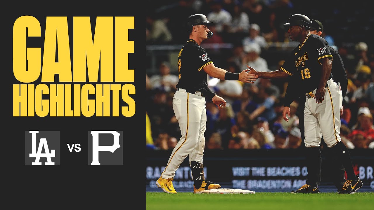 Buccos Offense Scores Nine in Win | Dodgers vs. Pirates Game Highlights (9/2/25)