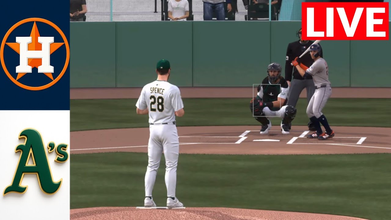🔴 LIVE : Houston Astros vs Oakland Athletics | Sept 22nd FULL GAME | MLB THE SHOW 25 SIMULATION