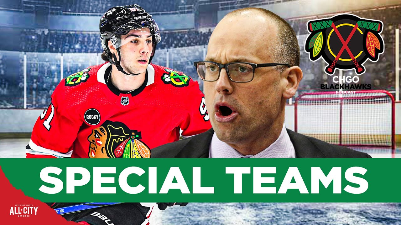 Jeff Blashill Breaks Down Blackhawks Special Teams | CHGO Blackhawks Podcast