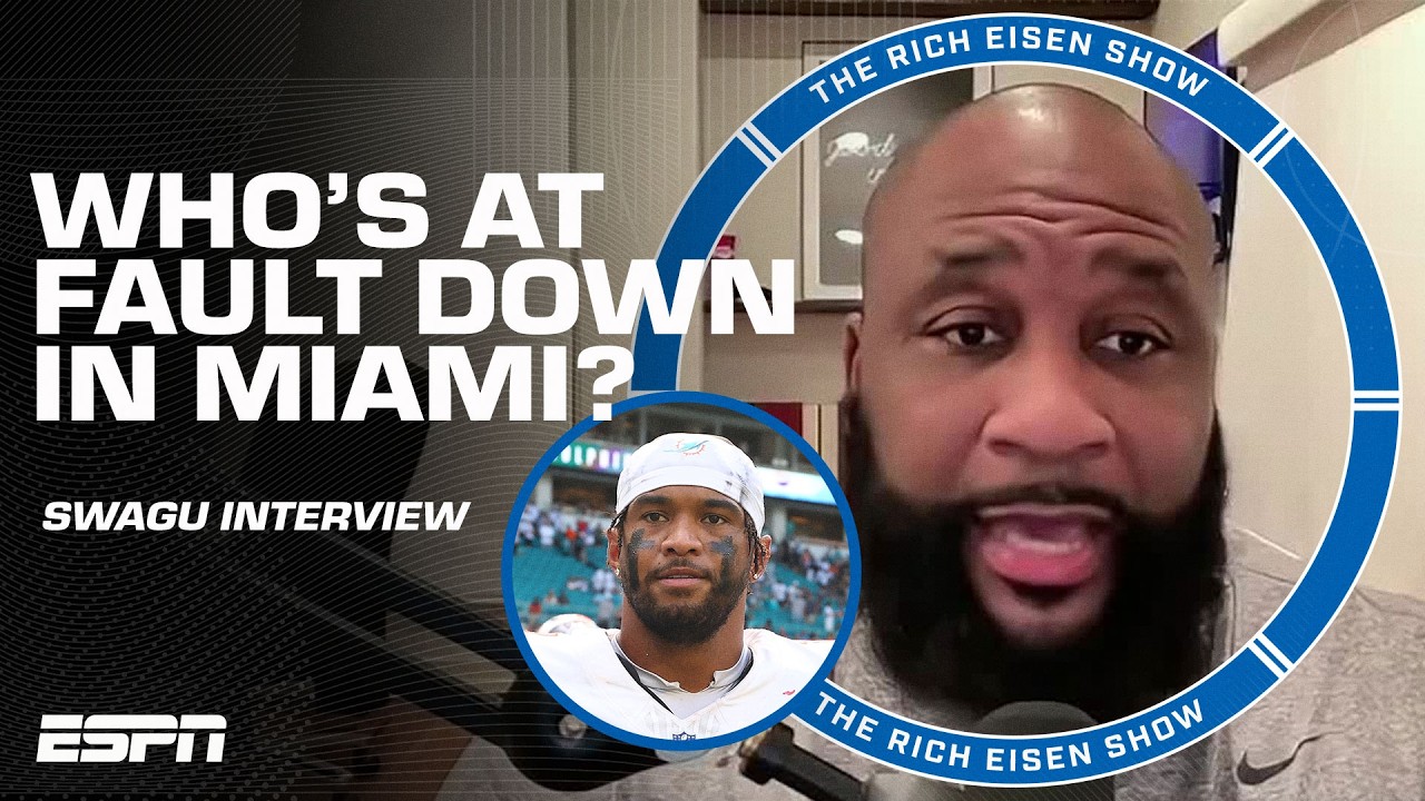 Swagu CANNOT BLAME Tua Tagovailoa for the Dolphins' poor start 👀 | The Rich Eisen Show