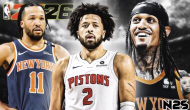 NEW LOOK KNICKS vs PISTONS - FULL GAME - 4K REALISTIC - NBA 2K26