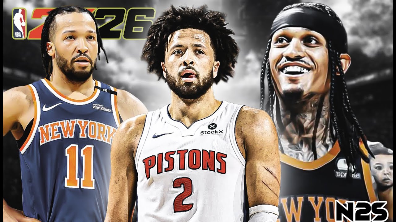 NEW LOOK KNICKS vs PISTONS - FULL GAME - 4K REALISTIC - NBA 2K26