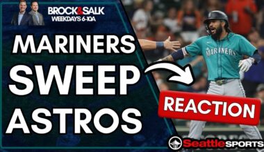 REACTION: #Mariners SWEEP Houston Astros | #SeattleSports
