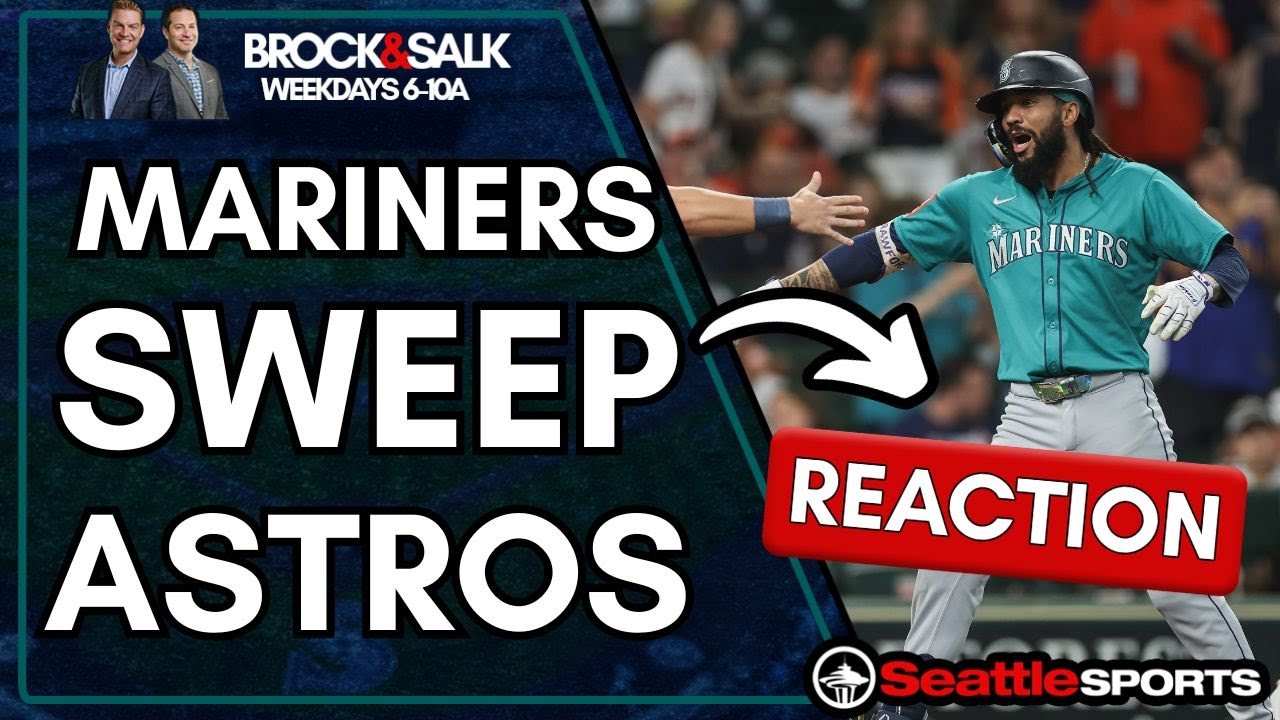 REACTION: #Mariners SWEEP Houston Astros | #SeattleSports