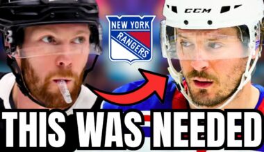 these CHANGES we're DESPERATELY NEEDED for the NEW YORK RANGERS...