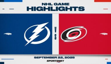 NHL Preseason Highlights | Lightning vs. Hurricanes - September 22, 2025