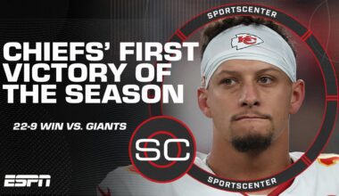 Chiefs vs. Giants REACTION 🏈 'NO CONSISTENCY' in Kansas City's offense - Herm Edwards | SportsCenter