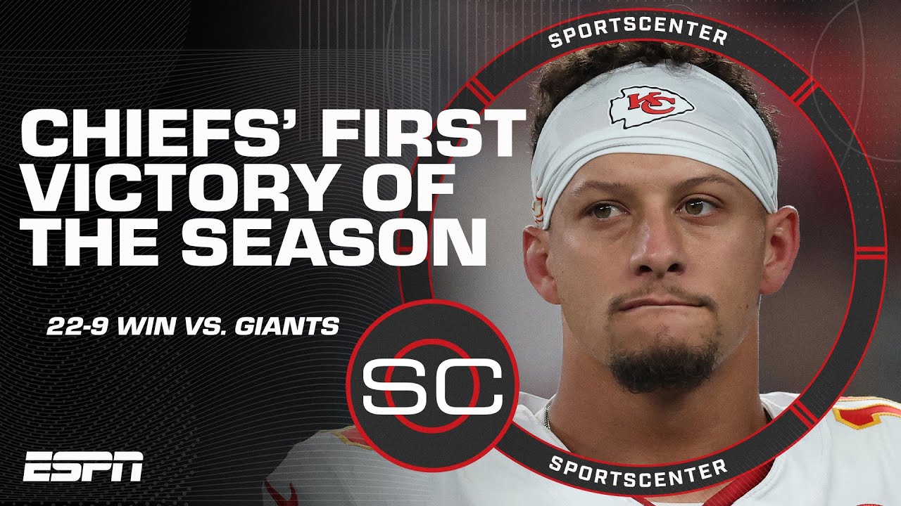 Chiefs vs. Giants REACTION 🏈 'NO CONSISTENCY' in Kansas City's offense - Herm Edwards | SportsCenter