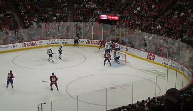 Montreal Canadiens' Owen Protz nails Winnipeg Jets' Kieron Walton with big hit in Prospect Showdown