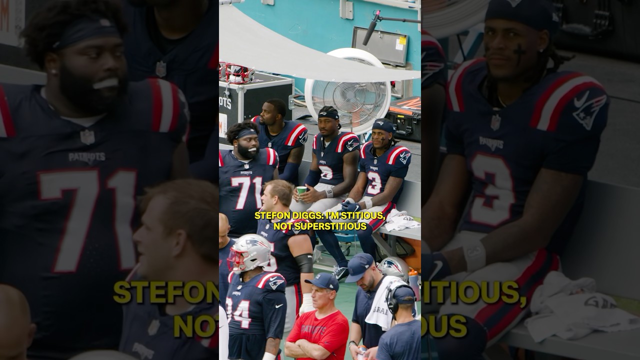 Stef is a little 'stitious 😂