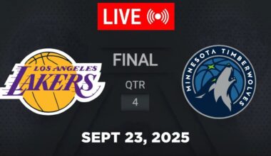 NBA LIVE! Los Angeles Lakers vs Minnesota Timberwolves September 23, 2025 | 2025 NBA Season Live 2K