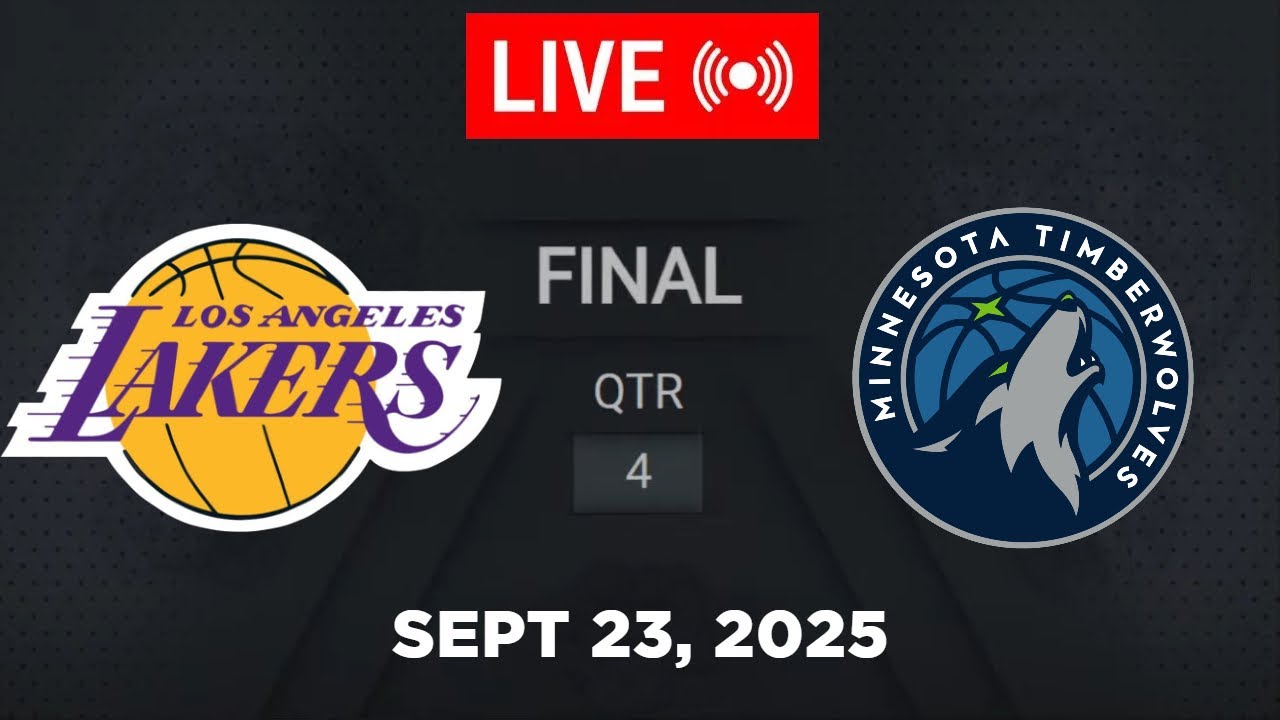 NBA LIVE! Los Angeles Lakers vs Minnesota Timberwolves September 23, 2025 | 2025 NBA Season Live 2K