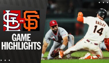 Cardinals vs. Giants Game Highlights (9/22/25) | MLB Highlights