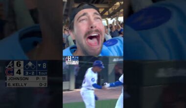 Cubs Fan Reacts to WALK-OFF vs Braves!