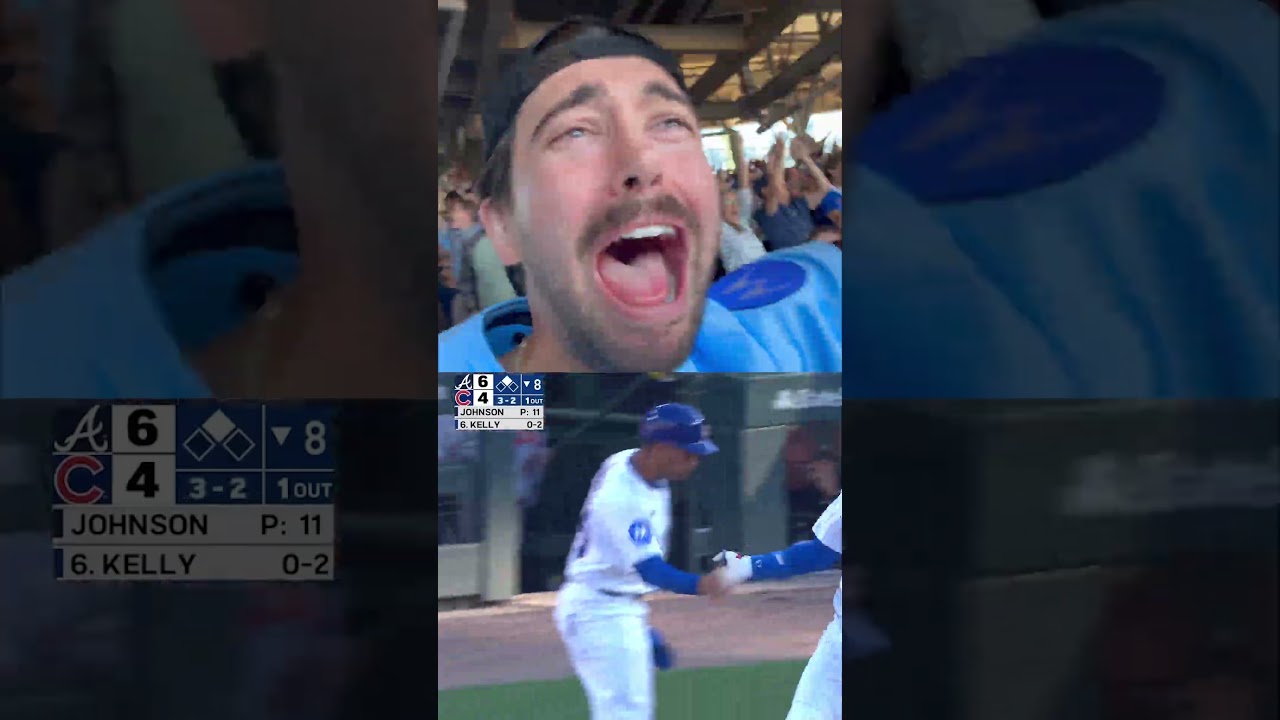 Cubs Fan Reacts to WALK-OFF vs Braves!