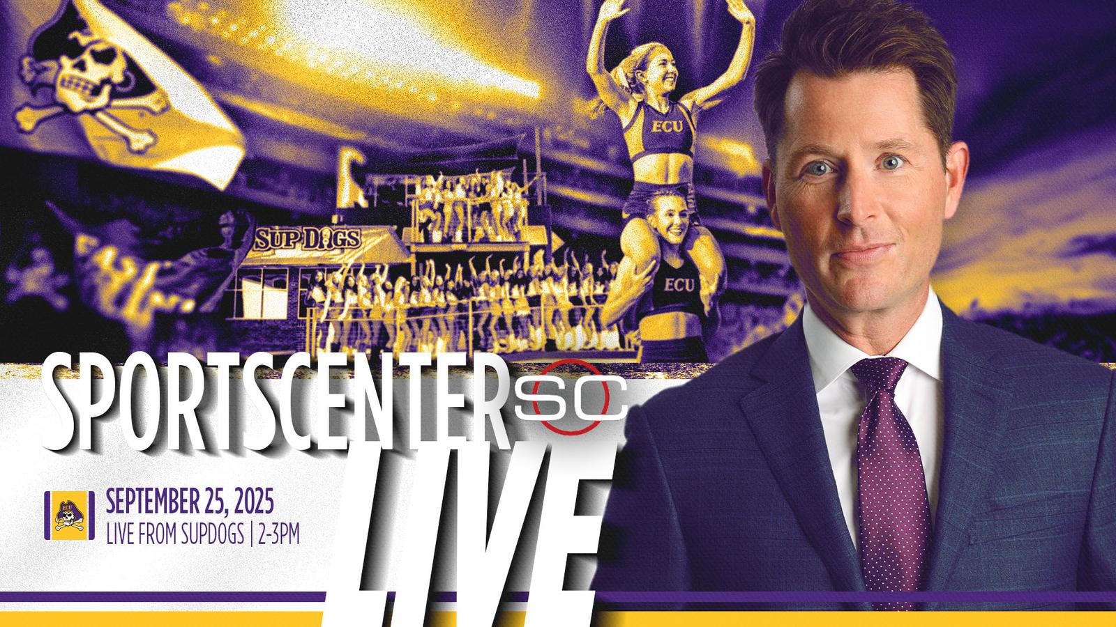 ESPN’s SportsCenter Comes To Greenville Ahead Of Army Game