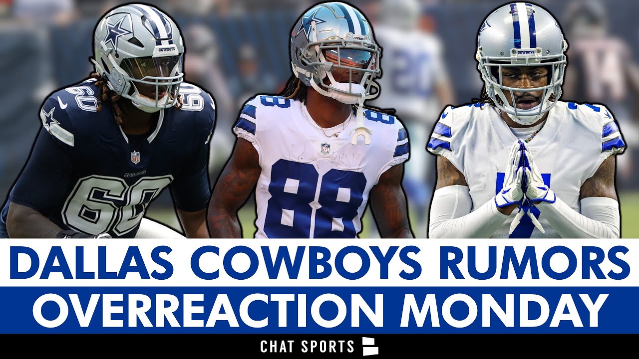 HUGE Cowboys Rumors After Loss vs. Bears On CeeDee Lamb Injury News, Trevon Diggs & Jadeveon Clowney