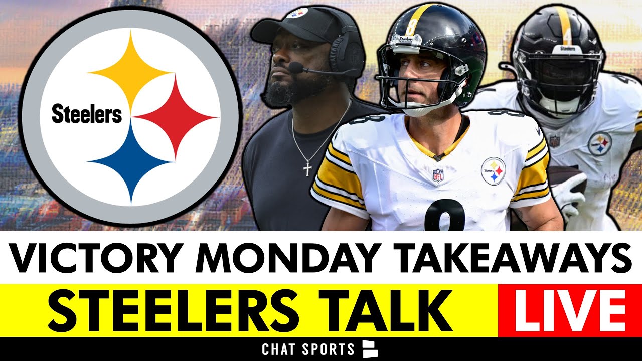 Steelers Talk LIVE: Victory Monday News After Week 3 WIN + Film Study Takeaways vs. Patriots