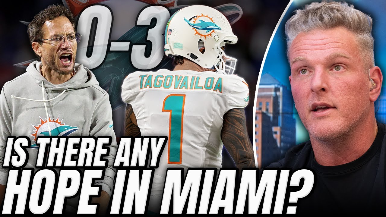 Is There ANY Hope For The Dolphins Season After 0-3 Start? | Pat McAfee Show