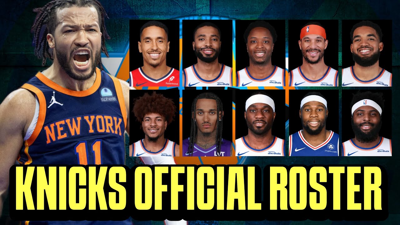 New York Knicks OFFICIAL ROSTER! SOLID ang mga nadagdag! Clarkson, Brogdon at Yabusele!