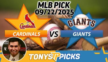 St Louis Cardinals vs San Francisco Giants Pick 9/22/25 MLB Pick Prediction
