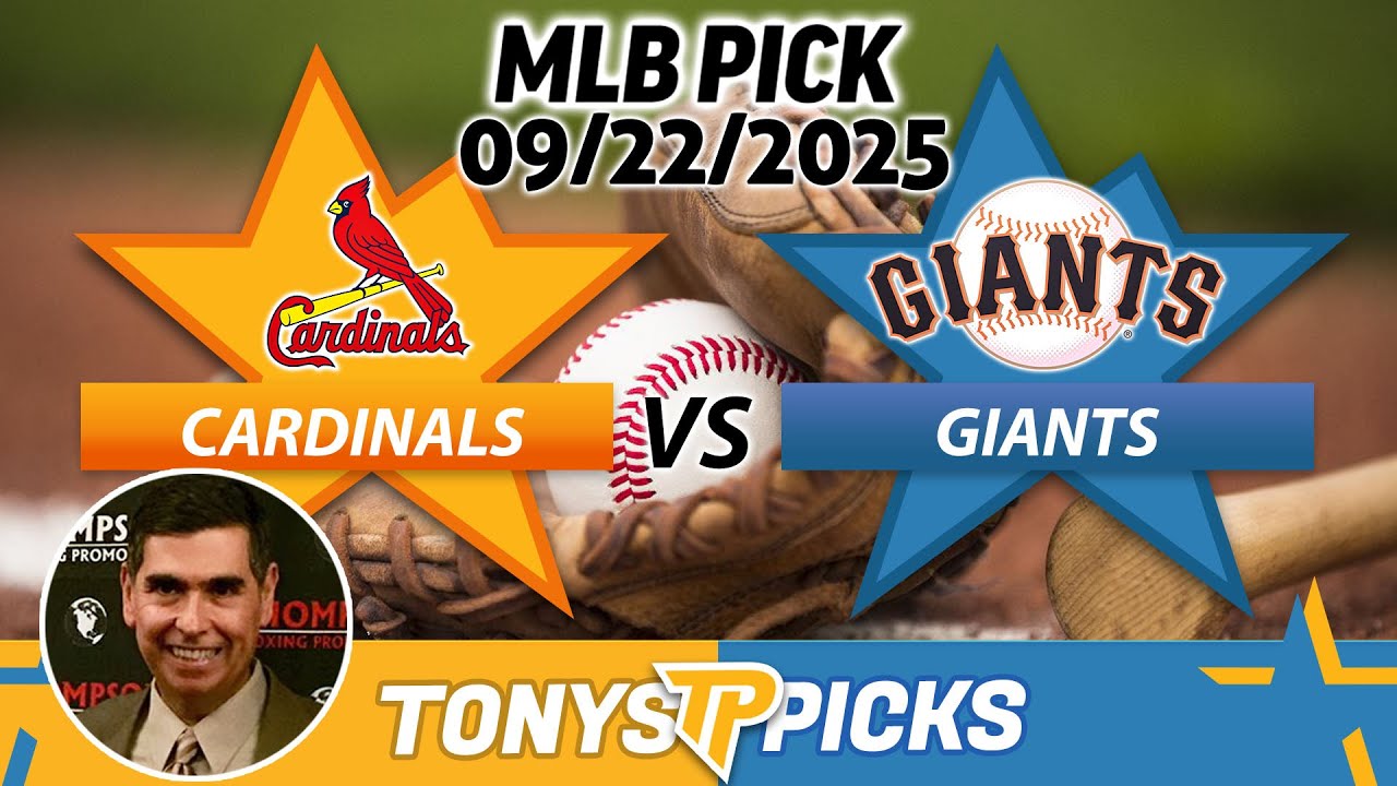 St Louis Cardinals vs San Francisco Giants Pick 9/22/25 MLB Pick Prediction