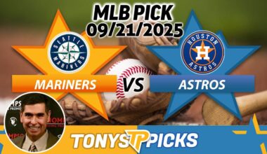 Seattle Mariners vs Houston Astros Pick 9/21/25 MLB Pick Prediction