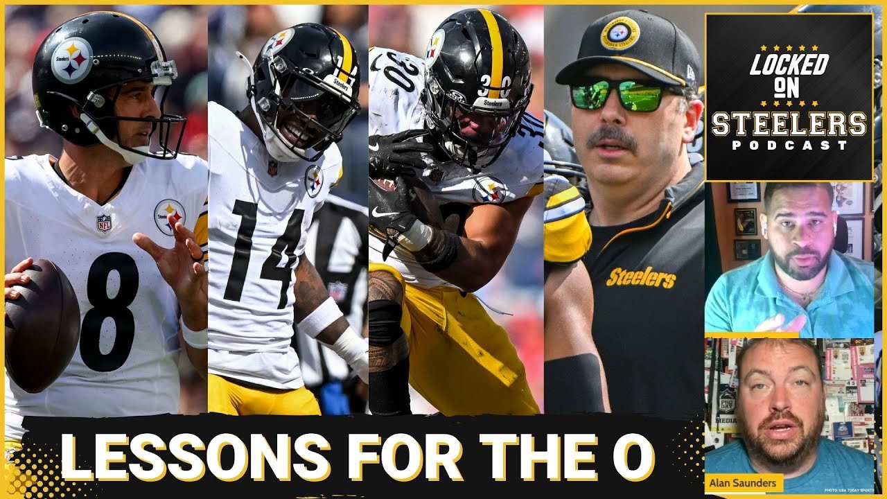 Steelers' Offense w/Aaron Rodgers, Jaylen Warren, O-Line Must Learn Vital Lessons from Patriots Win