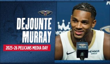 Dejounte Murray Interview from 2025 Pelicans Media Day | New Orleans Pelicans
