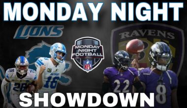 Detroit Lions WIN vs Ravens in HUGE Showdown on Monday Night Football 🏈