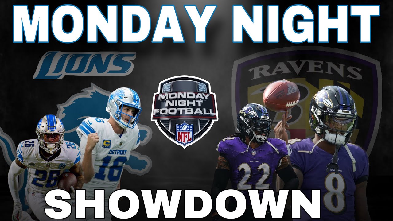Detroit Lions WIN vs Ravens in HUGE Showdown on Monday Night Football 🏈