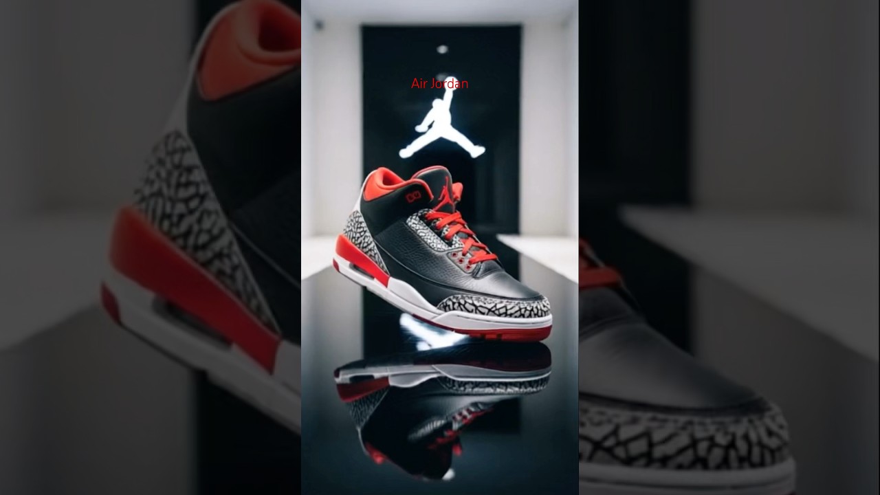 Air Jordan 3 🐐 Chicago Bulls #nike #airjordan #chicagobulls #nba #sneakers #goat #live #fashion