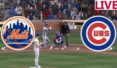 🔴LIVE 🔴New York Mets VS Chicago Cubs/September 23/ Mlb Tv  /MLB THE SHOW 25