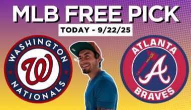 MLB Picks and Predictions - Washington Nationals vs Atlanta Braves 9/22/25 | Griffin MLB Best Bets