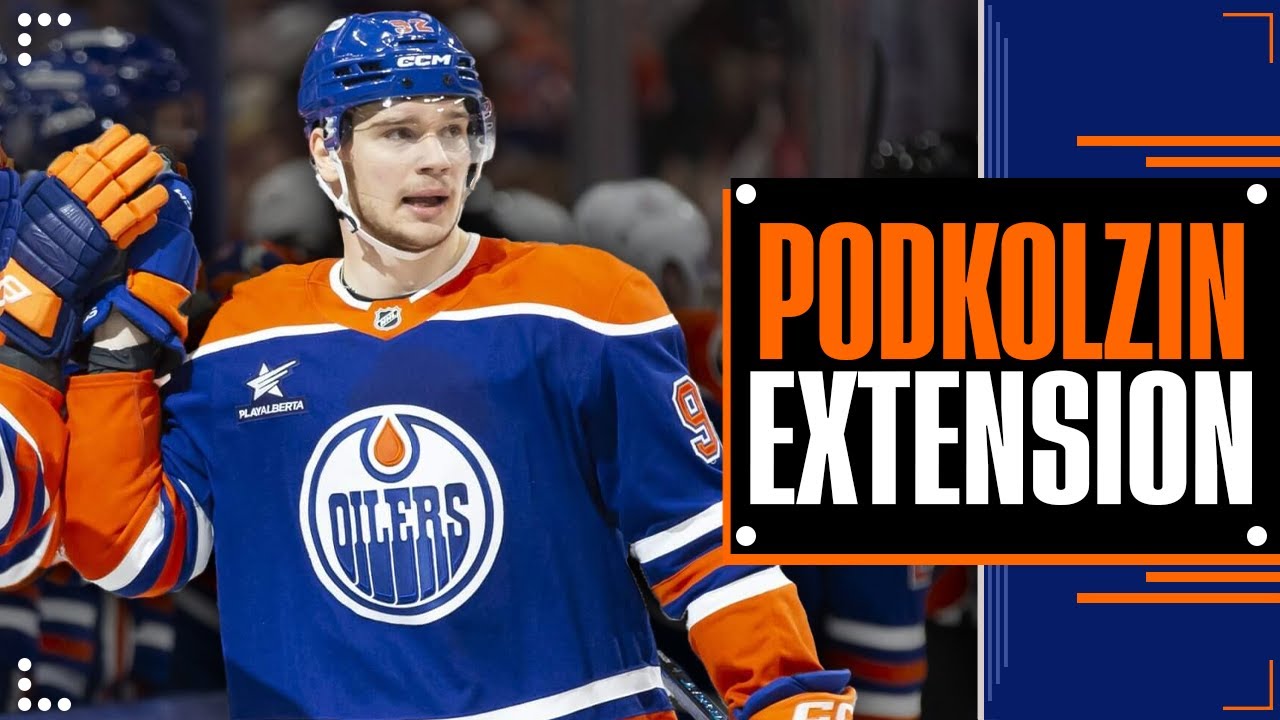Edmonton Oilers Sign Vasily Podkolzin To Three Year Extension