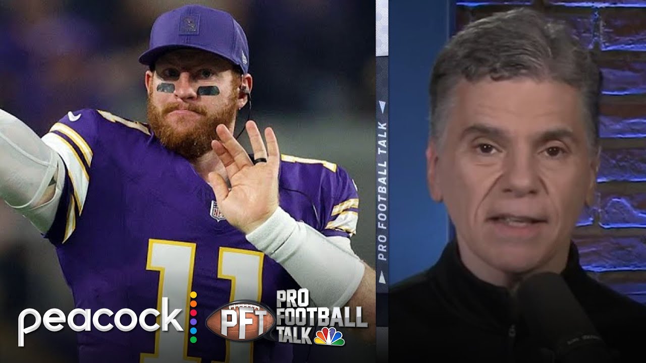 Vikings’ Carson Wentz to start for sixth team in six years | Pro Football Talk | NFL on NBC