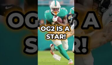 Ollie Gordon Is EMERGING As A Star For The Miami Dolphins! #shorts #nfl #miamidolphins