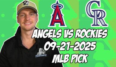 Los Angeles Angels vs Colorado Rockies 9/21/25 MLB Pick & Prediction | MLB Betting Tips