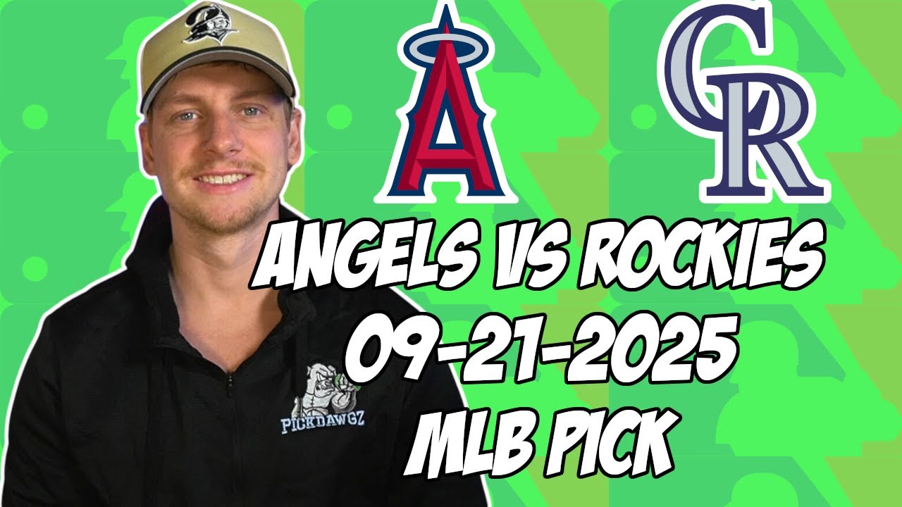 Los Angeles Angels vs Colorado Rockies 9/21/25 MLB Pick & Prediction | MLB Betting Tips