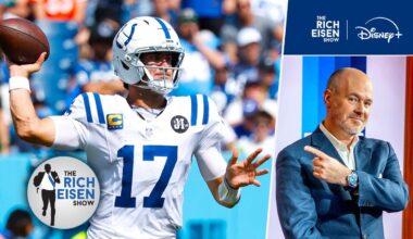 Who’s More Impressed by Indianapolis Colts QB Daniel Jones Than Rich Eisen Right Now? NOBODY!!!