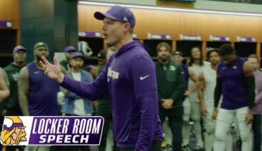 Kevin O’Connell’s Locker Room Speech After Minnesota Vikings Win Over Cincinnati Bengals