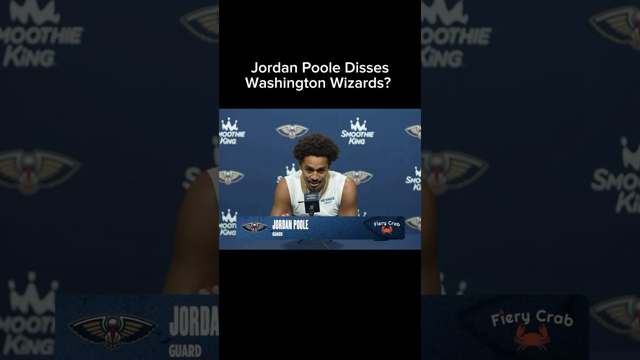 Jordan Poole Disses Washington Wizards!? #washingtonwizards #dc #nba