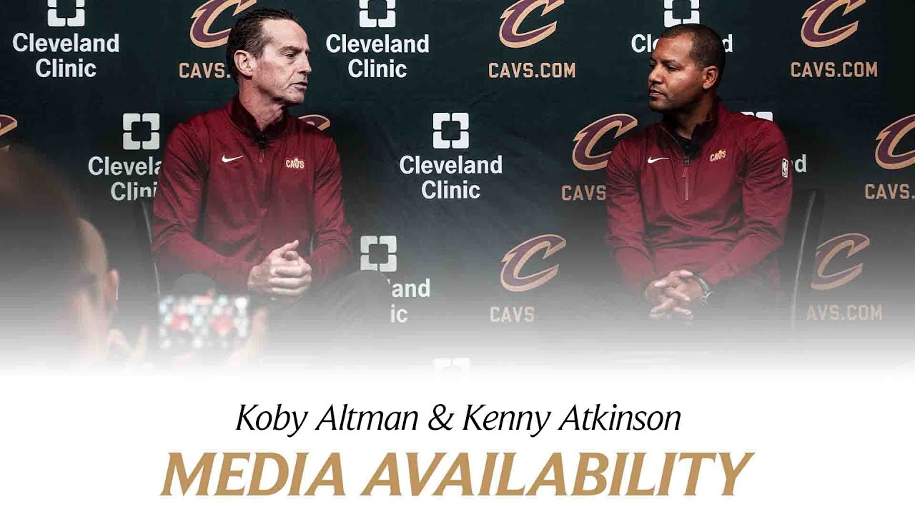 Koby Altman & Kenny Atkinson Preseason Media Availability