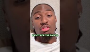 Tyrese Maxey EXPLAINS His Eagles-Cowboys “Beef” 👀🦅 #76ers #Sixers #Eagles #TyreseMaxey